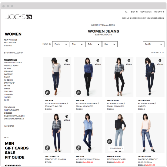 Designs of shopping experience with Fitcode Badge