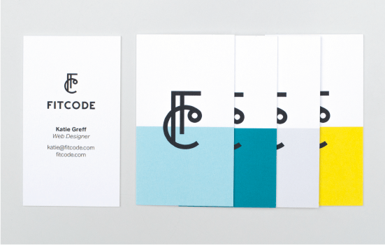 fitcode business cards