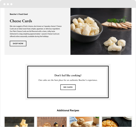 webdesign for about us page of fitcode website